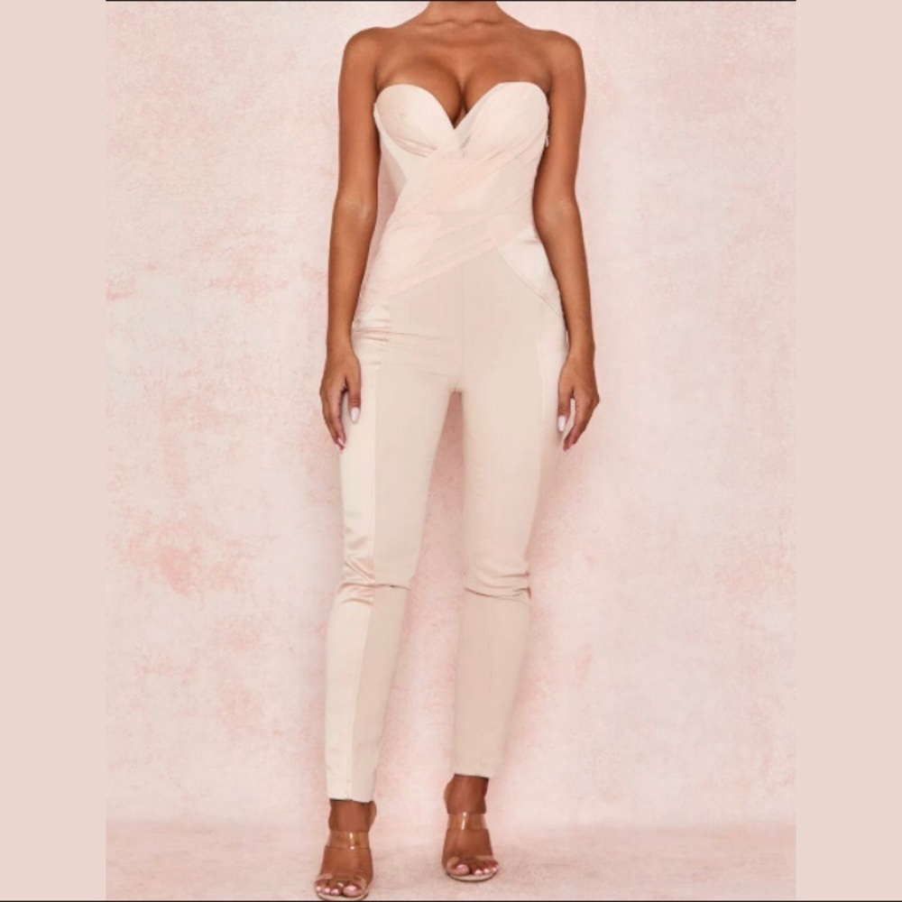House of Cb Blush Jumpsuit - S